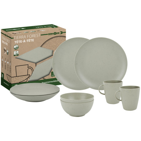 Brunner Set tête-à-tête PLA Tierra Forest 8 pcs edénykészlet