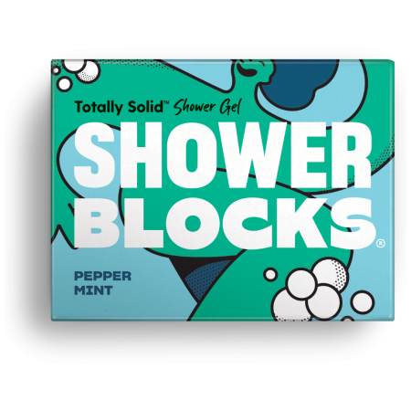 Shower Blocks Solid Shower Gel - Pepper Mint tusfürdő