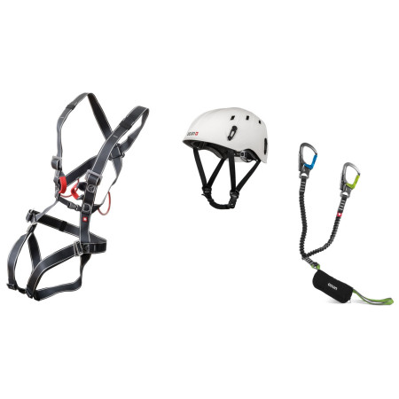 Ferráta szett Ocún Via Ferrata Bodyquard Pail set fekete