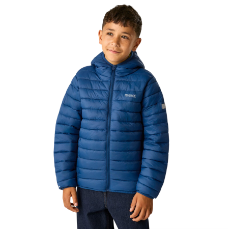 Regatta Junior Hooded Marizion Aviator Blue gyerek télikabát