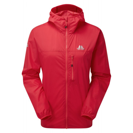 Női kabát Mountain Equipment Aerofoil Full zip Wmns Jacket piros