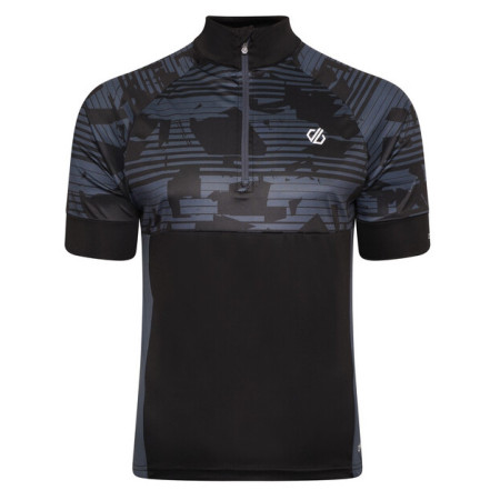 Férfi kerékpáros póló Dare 2b Stay The CourseII fekete