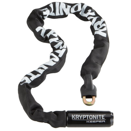 Kryptonite Keeper 785 Integrated Chain 85 cm kerékpár lakat fekete Black