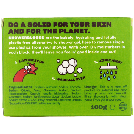 Totally Solid Solid Shower Gel - Mint & Grapefruit tusfürdő