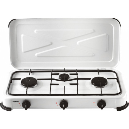 Gimeg Tříplotýnkový plynový vařič gázfőző fehér