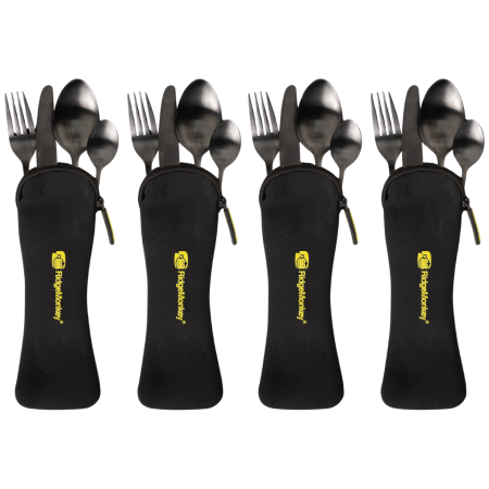 Ridge Monkey DLX Cutlery Set Four Pack evőeszköz készlet