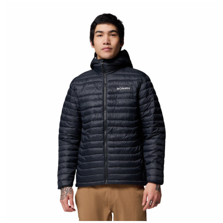 Columbia Powder Pass™ Hooded Jacket férfi dzseki fekete Black