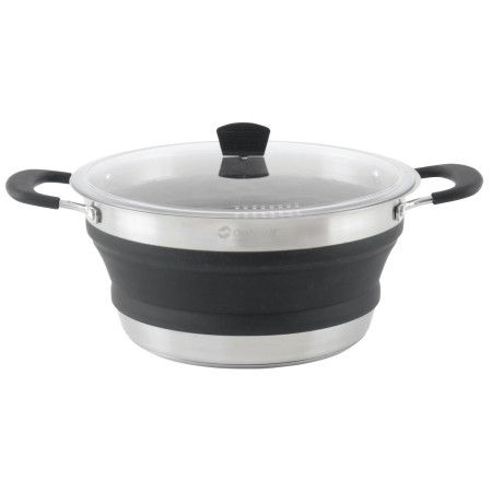 Outwell Collaps Pot L összecsukható bögre fekete