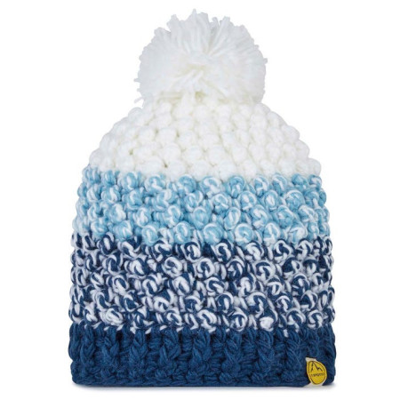 La Sportiva Terry Beanie W női sapka kék/fehér Pacificblue/Opal