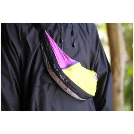 Ticket to the moon Upcycled Sling Bag Unique Edition övtáska