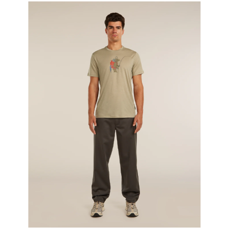 Icebreaker Merino 150 Tech Lite SS Tee Bear Catch férfi funkcionális póló