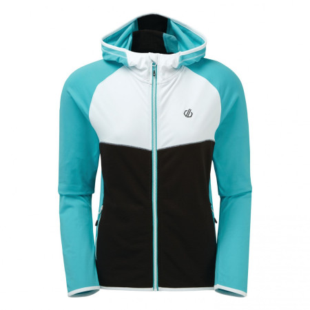 Női pulóver Dare 2b Courteous II Core Stretch kék/fehér