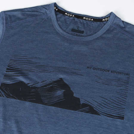 MOOA Merino Lyolite Highlander 150 Short férfi póló