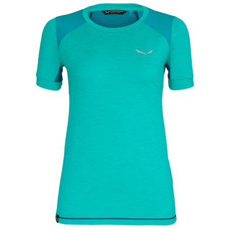 Női póló Salewa Pedroc Hybrid Dry W S/S Tee zöld