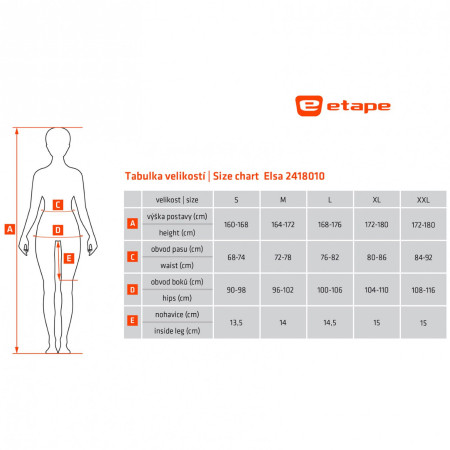 Etape Elsa női biciklis nadrág