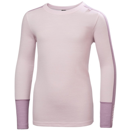 Helly Hansen Jr Lifa Merino Midweight Set Purple Clay gyerek funkcionális szett