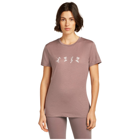 Icebreaker Women Merino 150 Tech Lite SS Tee Snow Day női póló