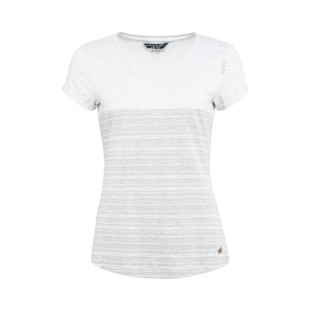 Női póló Chillaz Ötztal Stripes Abstract világosszürke