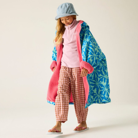 Regatta Junior Waterproof Changing Robe SBluFlPiLem vízálló kabát