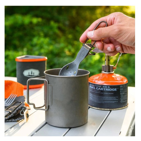 GSI Outdoors Tekk Trio Folding Cutlery Set evőeszköz készlet