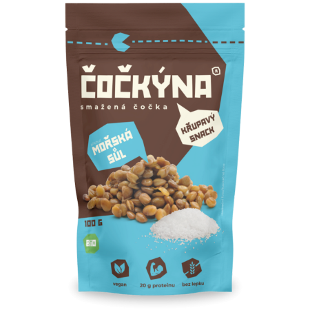 Čočkýna Pirított lencse: tengeri só készételek