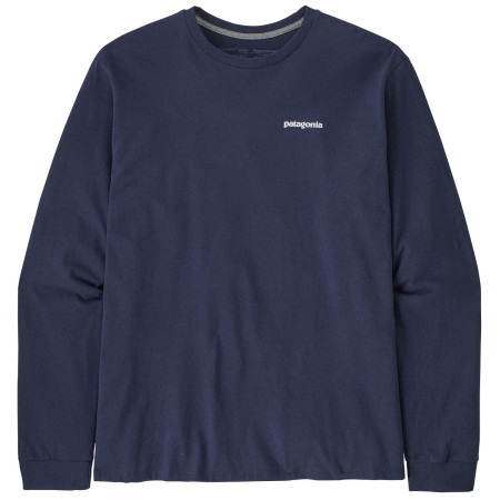 Patagonia P-6 Logo Responsibili Tee LS férfi póló sötétkék Classic Navy