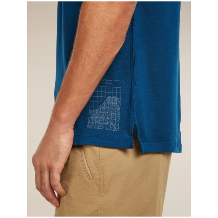 Icebreaker Merino Blend 125 Cool-Lite™ Sphere SS Tee Beta férfi funkcionális póló