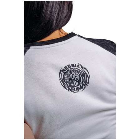 Nebbia Crop Top Leopard '97 Primal női póló