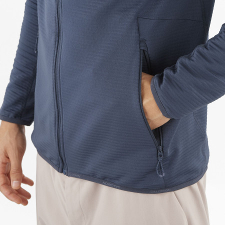 Salomon Essential Lightwarm FZ M férfi pulóver