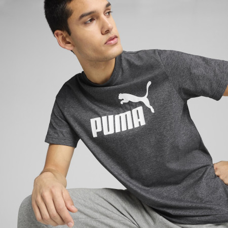 Puma Ess No. 1 Logo Heather Tee férfi póló
