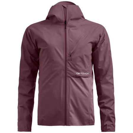 Ortovox Trace 2.5L Jacket W női vízálló kabát rózsaszín Chestnut