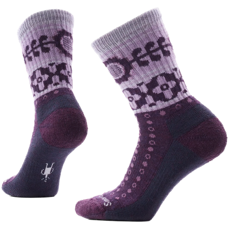 Smartwool Women's Everyday Cozy Retro Sunflower Cr zokni lila