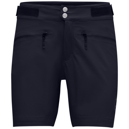 Norrona femund flex1 lightweight Shorts női rövidnadrág fekete Caviar Black