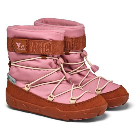 Affenzahn Winter Boot Vegan Snowy Deer gyerek téli cipő rózsaszín Deer