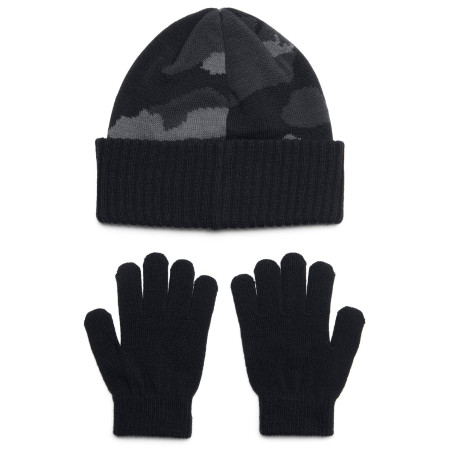 Under Armour B Beanie/Glove Combo Black sapka