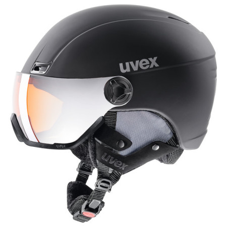 Sí bukósisak Uvex HLMT 400 Visor style fekete