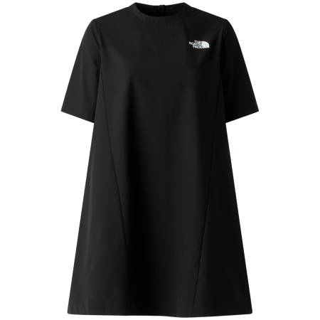 The North Face Packable Short Sleeve Dress női ruha fekete TNF BLACK