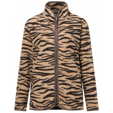 Regatta Womens Frankie Borg Full Zip női pulóver barna BarcrnZebra
