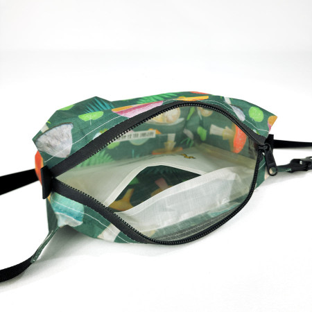 High Tail Designs Fanny Pack Forest Mushroom övtáska