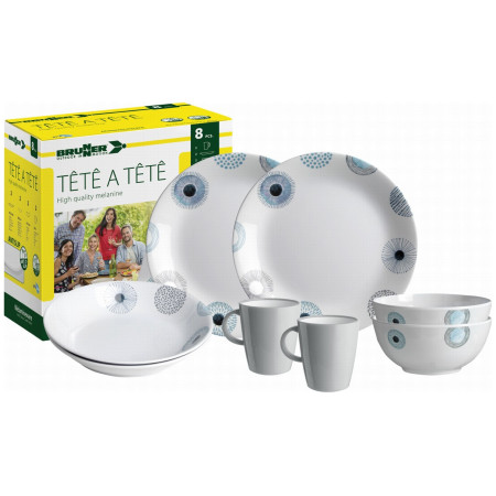 Brunner Set tête-à-tête Deep Sea 8 pcs edénykészlet