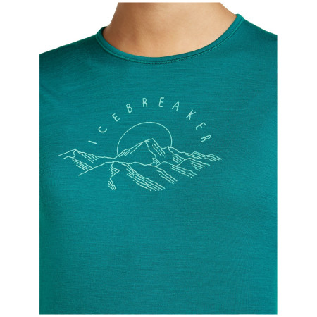 Icebreaker Women Merino 200 Oasis LS Crewe Sunrise Summit női funkcionális felső