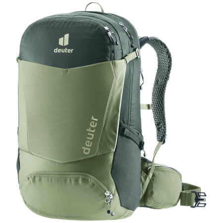 Deuter Trans Alpine Pro 28 kerékpáros hátizsák zöld/világosszöld grove-ivy