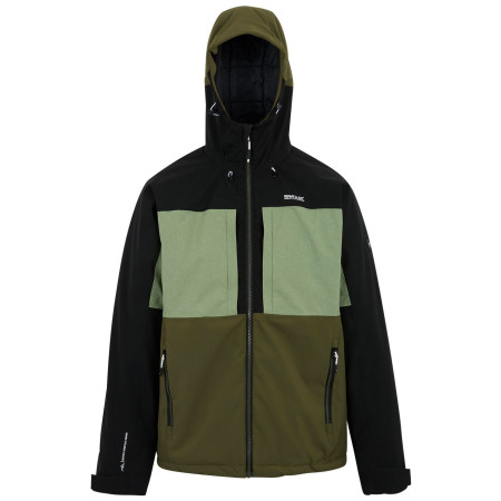 Regatta Maland Insulated férfi dzseki zöld OilGreen/Blk