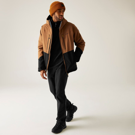 Regatta Highton Stretch Padded Jacket férfi dzseki barna NutBrwn/Blk