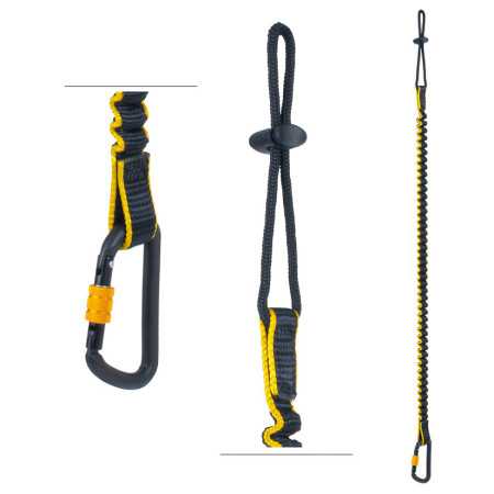 Hurok Beal Super Leash 115 cm fekete