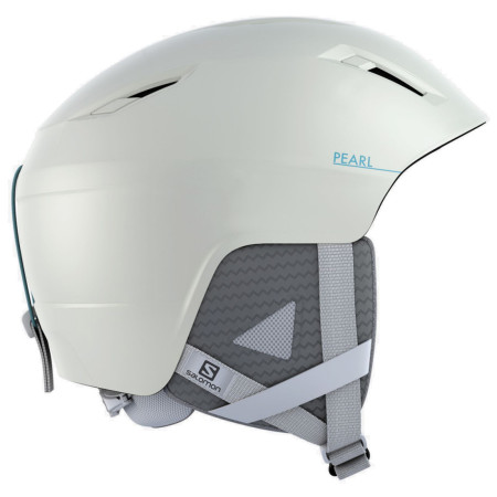 Női sí bukósisak Salomon Pearl²+ fehér