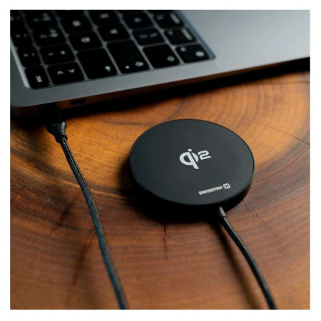 Swissten MagPuck vezeték nélküli töltő