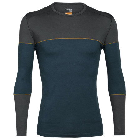 Icebreaker M 200 Oasis Deluxe LS Crewe férfi póló