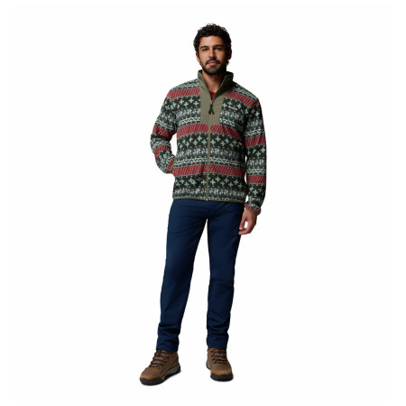 Columbia Sequoia Grove™ Ii Fz Printed Fleece férfi pulóver