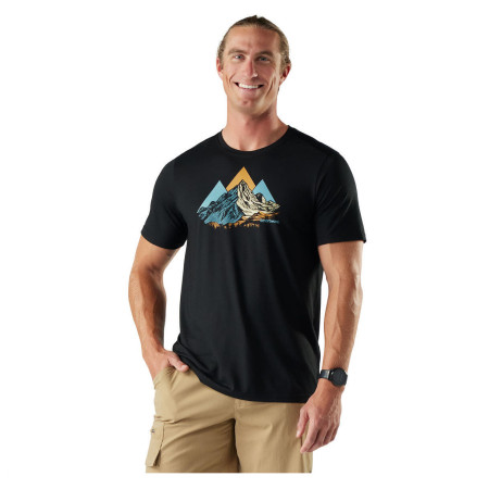 Smartwool Triangle Mountain Active Short Sleeve Graphic Tee férfi funkcionális póló